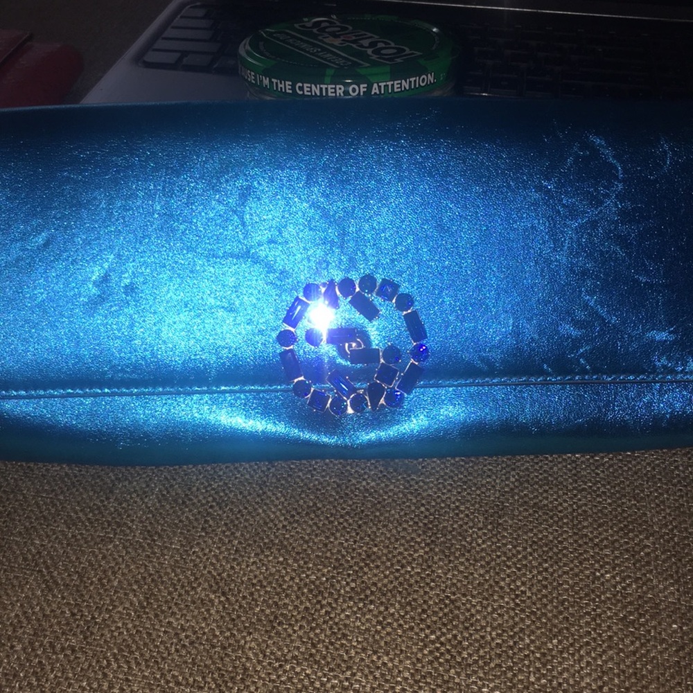 Rhinestone Gucci clutch